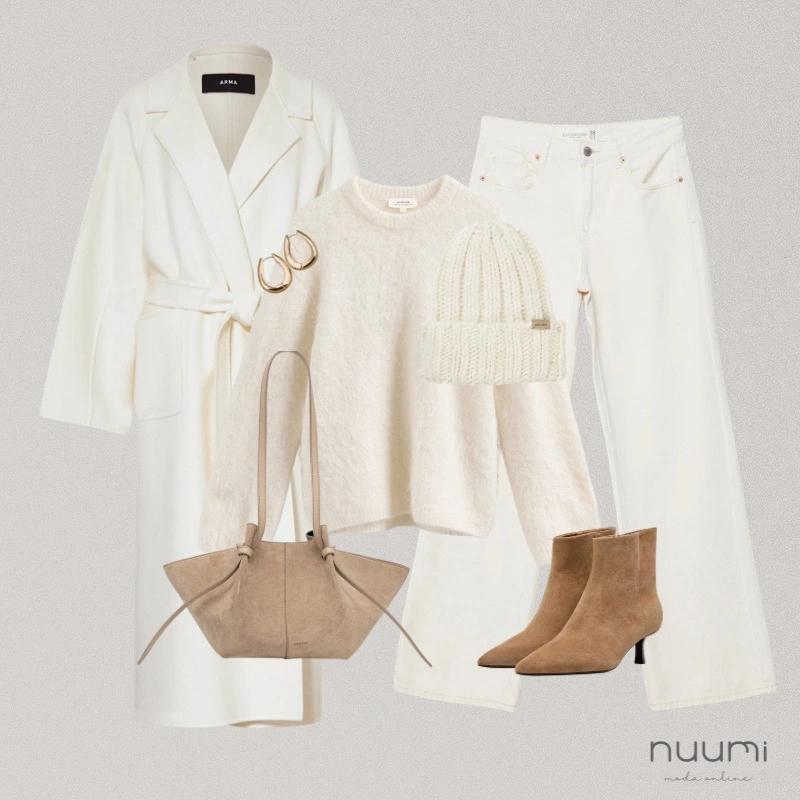 Jak nosić kolor roku Cloud Dancer? Stylizacja, która naturalnie wpisuje się w codzienność