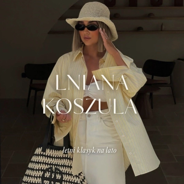 Lniana koszula – letni klasyk, który zawsze wygląda szykownie