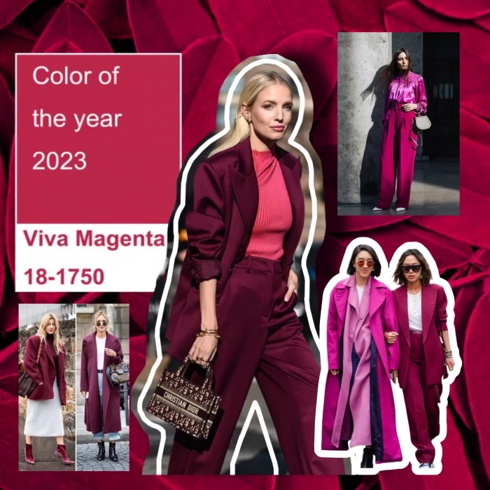 Viva Magenta - kolor roku 2023 w modzie!